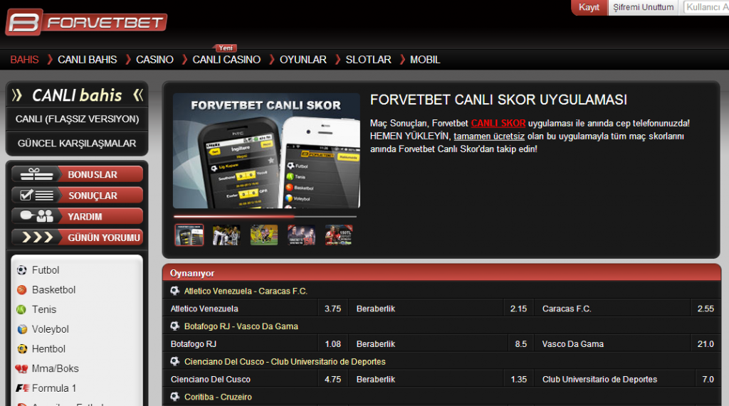 yeni forvetbet