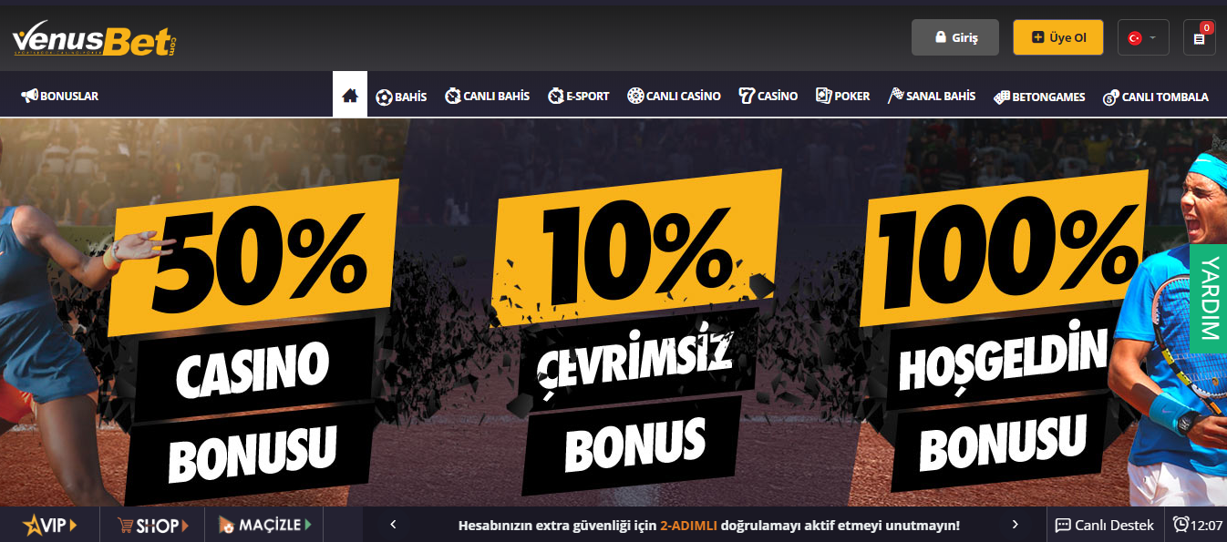 Venüsbet İncelemesi