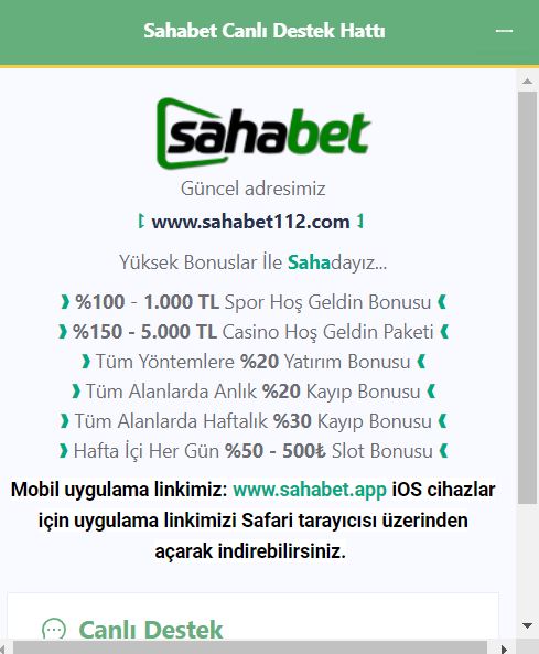 Sahabet İletişim