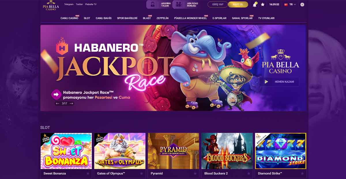 Piabella Casino’ya Genel Bakış