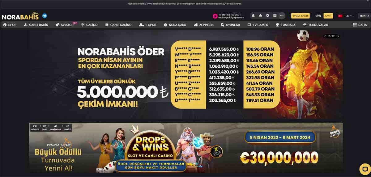 Norabahis Giriş Adresi