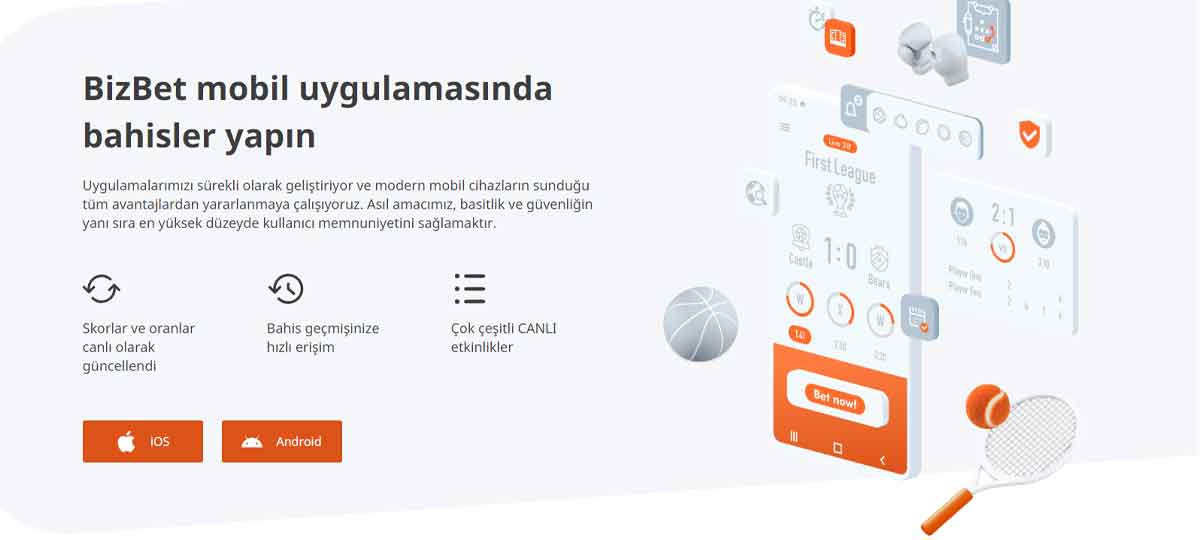 Bizbet Mobil Uygulama